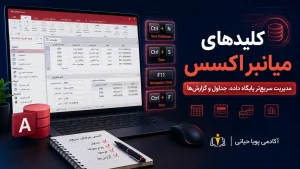 کلیدهای میانبر نرم افزار اکسس (Access)