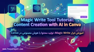 آموزش ابزار Magic Write: تولید محتوا با AI در کنوا