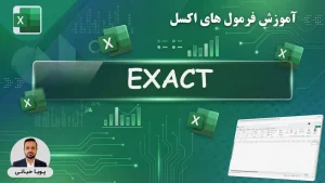 Excel formula EXACT